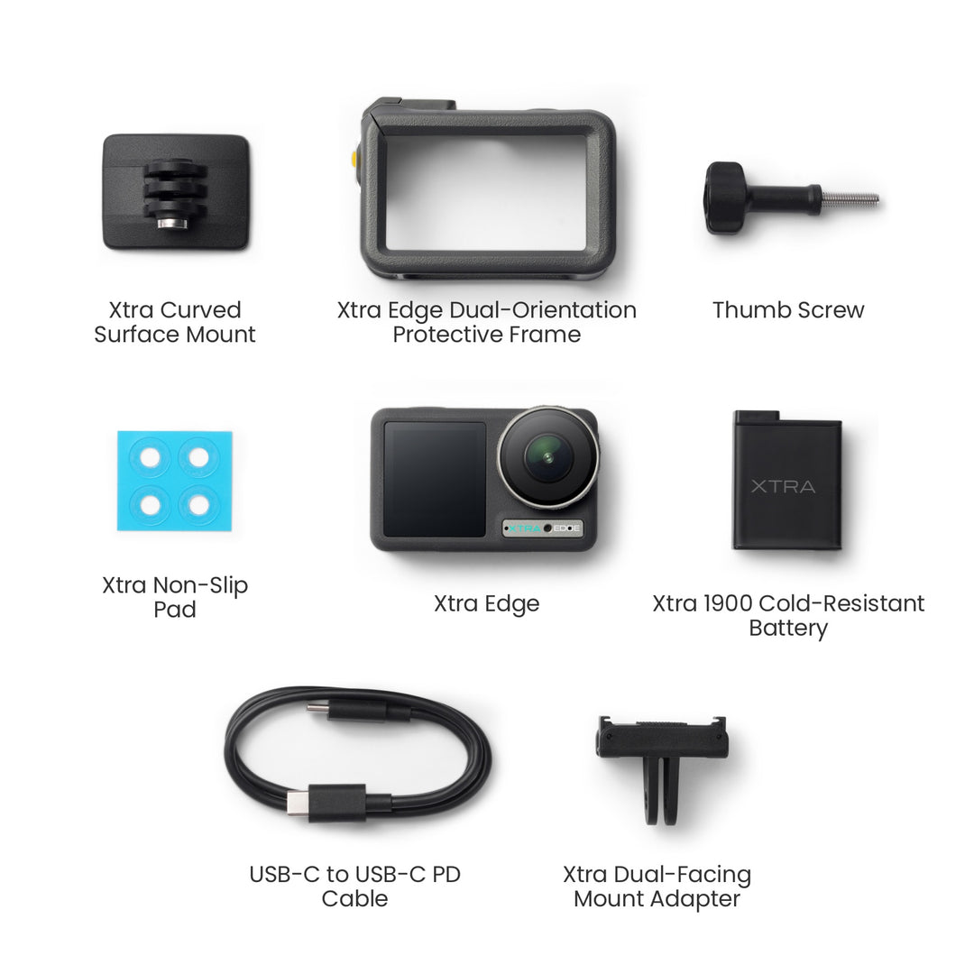 Xtra Edge: The Ultimate 4K Action Camera for Low-Light & Extreme Sports