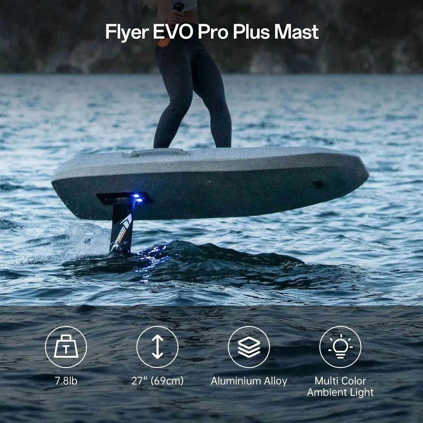 Waydoo Flyer Evo Efoil - Pro Plus | Electric hydrofoil for riders ...