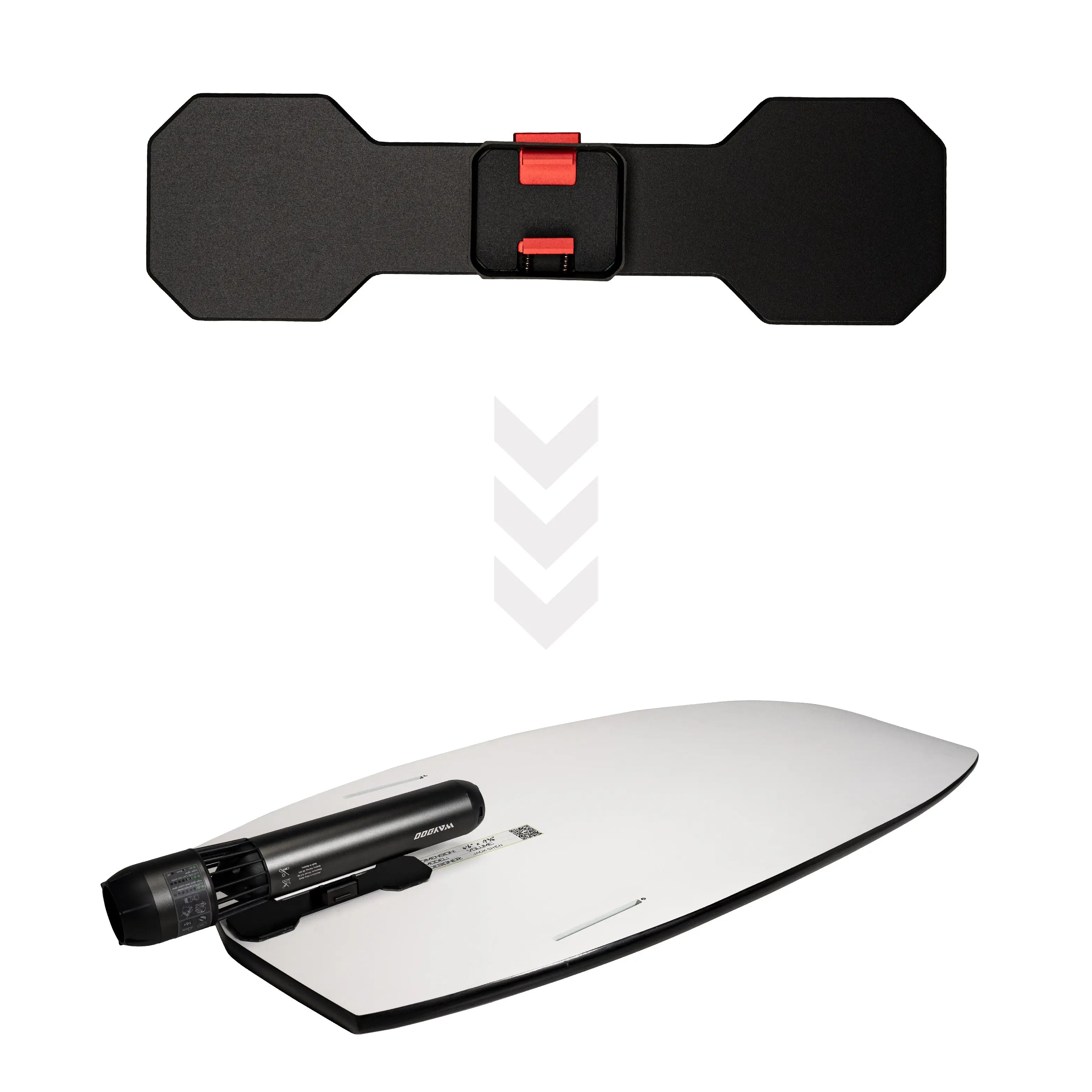 【Supdude】追加オプション Subnado Sup Board Bracket | Secure your Subnado scooter to your