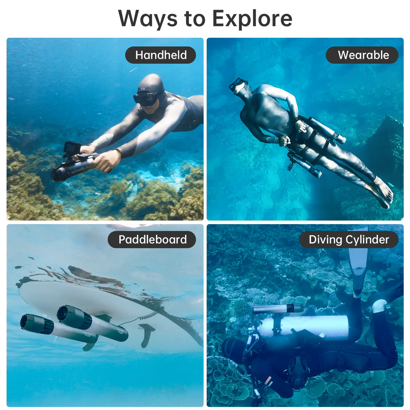 Waydoo Subnado Plus Underwater Scooter waydoous