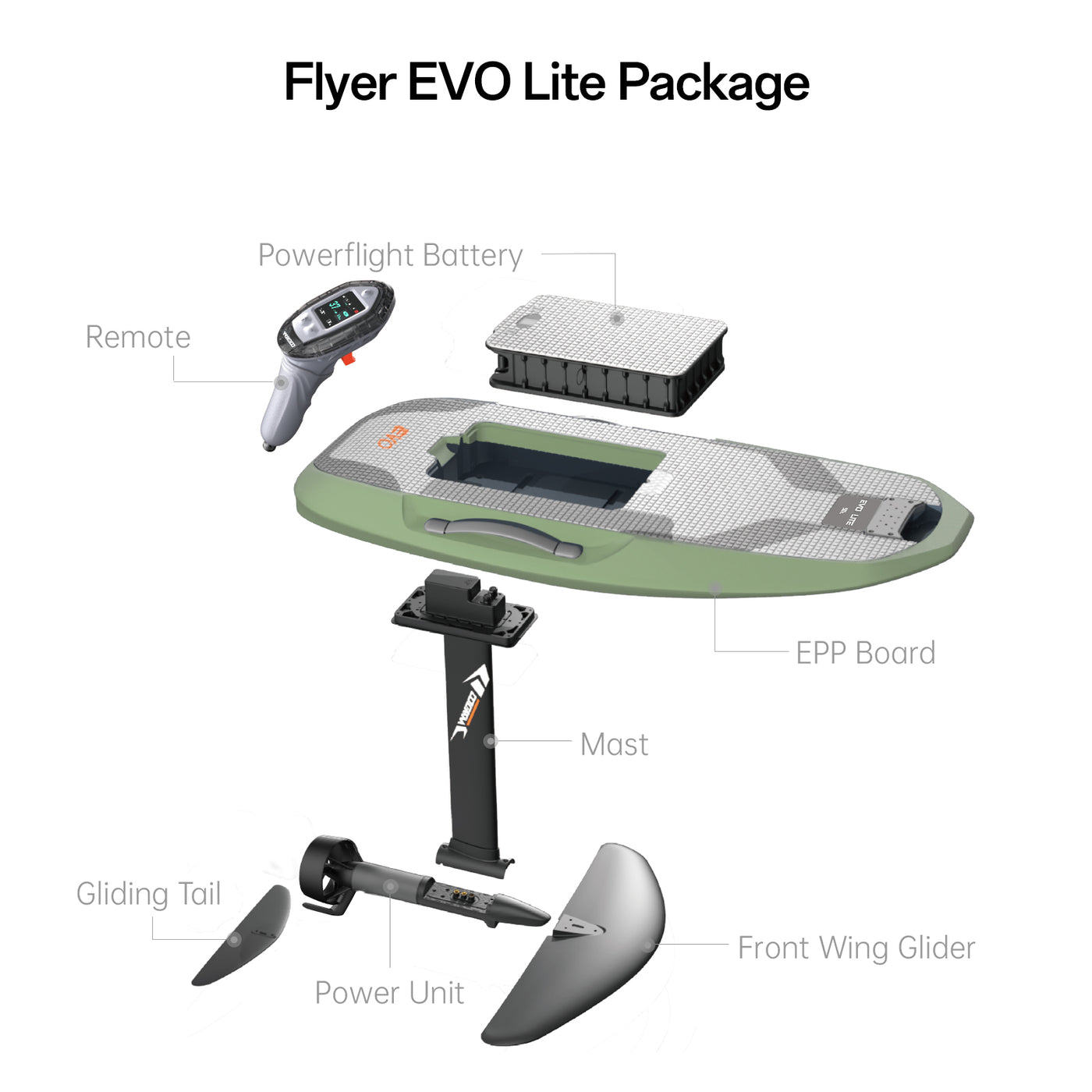 Waydoo Flyer Evo Efoil - EVO Lite