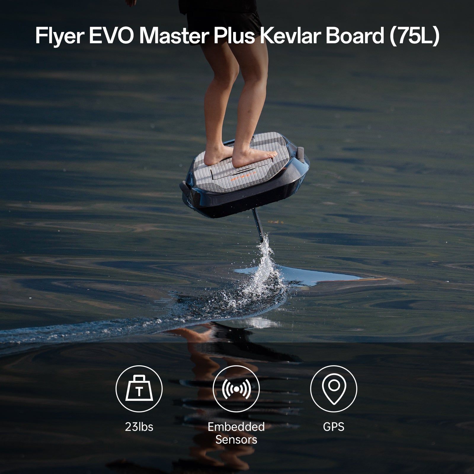 Waydoo Flyer EVO Master Plus 75L eFoil | Flagship Model – waydoous